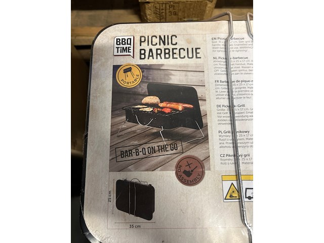 7x picknick barbecue, bbq time - afbeelding 4 van  4