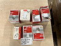7x radiator thermostaat, w.o. honeywell, danfuss - afbeelding 1 van  5