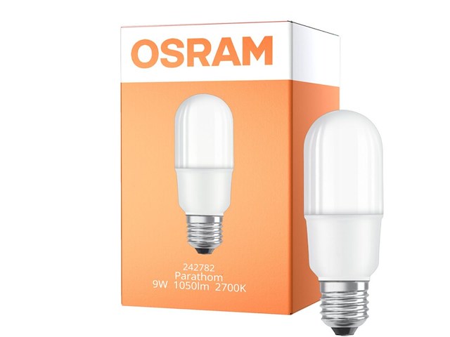 7x retrofit classic led e27 osram, parathom, zeer warm wit, 9w 1050lm 827 - afbeelding 1 van  2