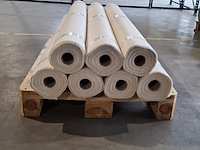7x rol canvas bekledingsstof, ecru - afbeelding 2 van  4