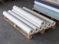 7x rol canvas bekledingsstof, ecru