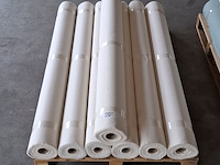 7x rol canvas bekledingsstof, ecru - afbeelding 3 van  4