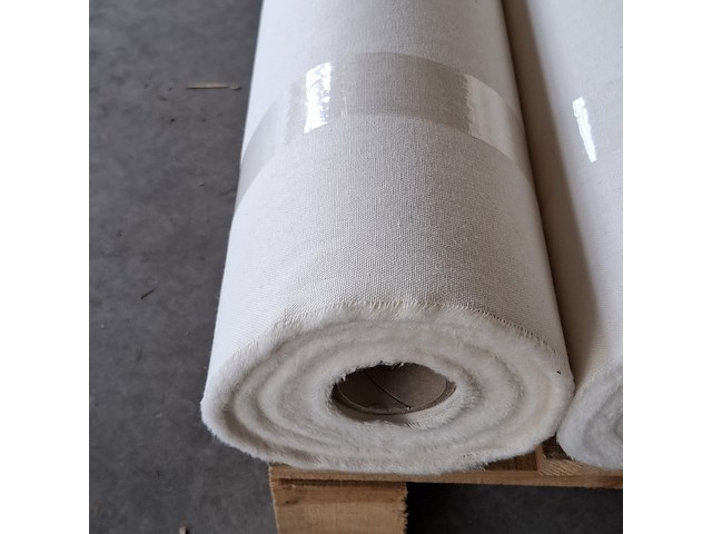 7x rol canvas bekledingsstof, ecru - afbeelding 4 van  4
