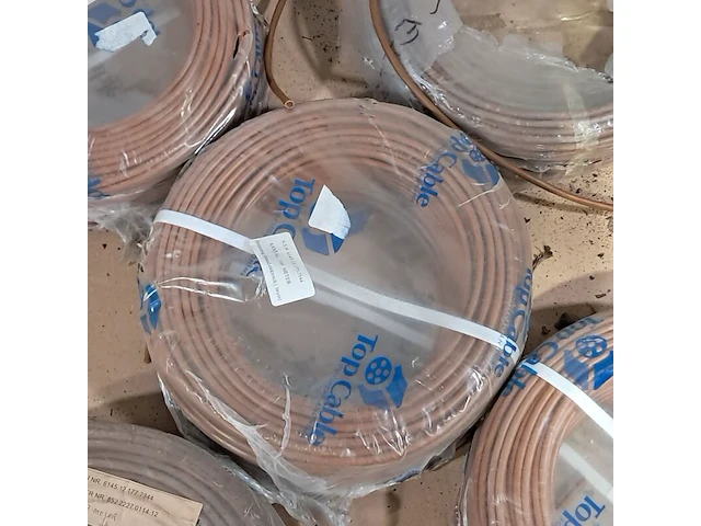 7x rol elektriciteitsdraad, o.a top cable - afbeelding 3 van  6