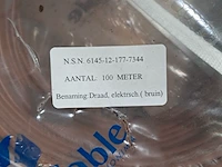 7x rol elektriciteitsdraad, o.a top cable - afbeelding 6 van  6