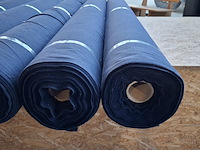 7x rol fijn schaduwdoek | brandwerend, marineblauw - afbeelding 3 van  7