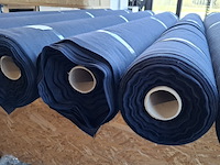 7x rol fijn schaduwdoek | brandwerend, marineblauw - afbeelding 4 van  7