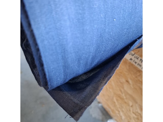 7x rol fijn schaduwdoek | brandwerend, marineblauw - afbeelding 6 van  7