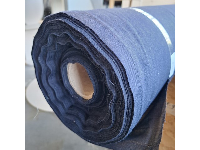 7x rol fijn schaduwdoek | brandwerend, marineblauw - afbeelding 7 van  7