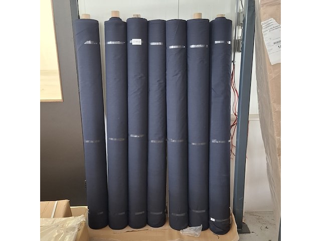 7x rol fijne schaduwdoek, marineblauw - afbeelding 1 van  10