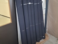 7x rol fijne schaduwdoek, marineblauw - afbeelding 3 van  10