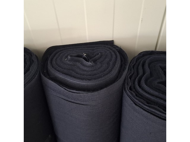 7x rol fijne schaduwdoek, marineblauw - afbeelding 8 van  10