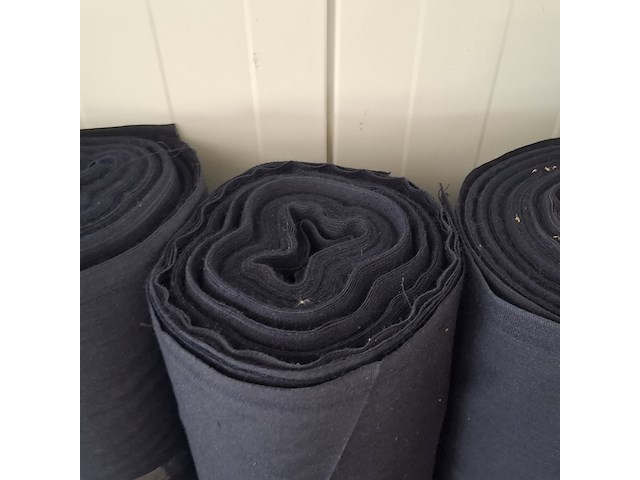 7x rol fijne schaduwdoek, marineblauw - afbeelding 9 van  10