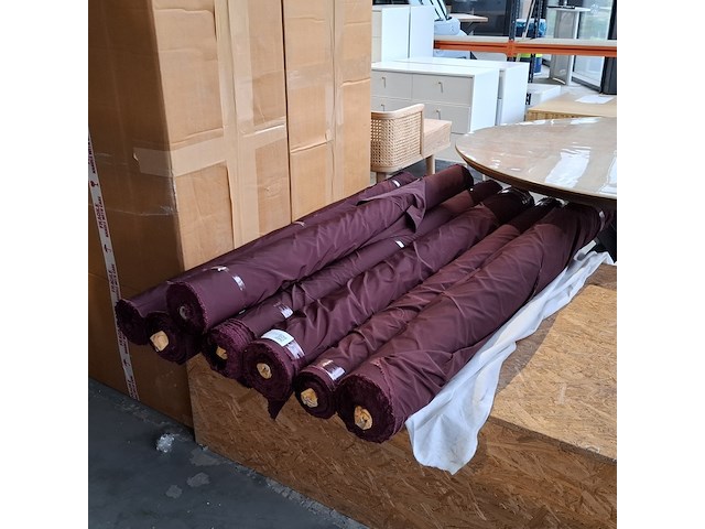 7x rol gladde gordijnstof, lichtdicht - afbeelding 1 van  4