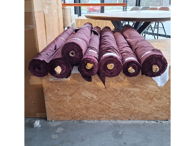 7x rol gladde gordijnstof, lichtdicht - afbeelding 3 van  4