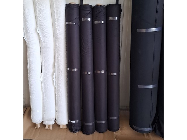 7x rol poplin bekledingsstof - afbeelding 3 van  10