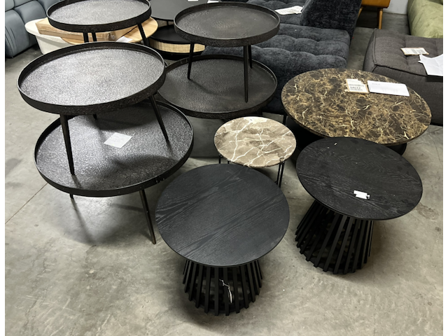 7x salontafels/salontafel sets, vtwonen en byfonq - afbeelding 1 van  4