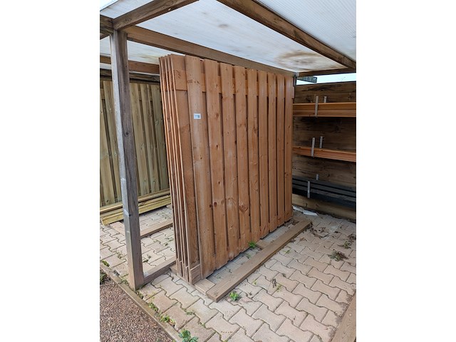 7x schuttingdeel - afbeelding 1 van  12