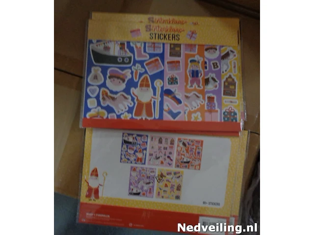7x sinterklaas stickers 85+ - afbeelding 3 van  3