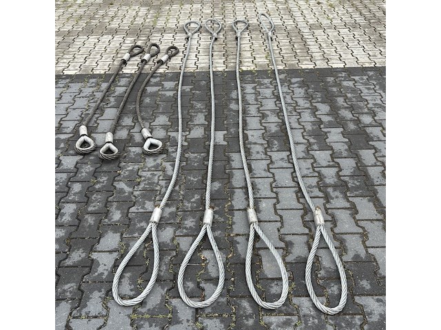 7x staalkabel - afbeelding 6 van  8