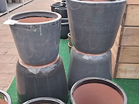 7x stenen bloempot, ts collection - afbeelding 5 van  8