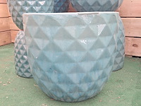 7x stenen bloempot, ts collection - afbeelding 4 van  6