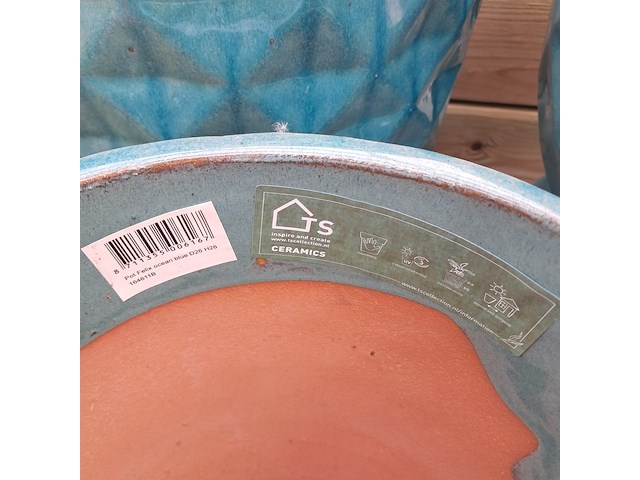 7x stenen bloempot, ts collection - afbeelding 6 van  6