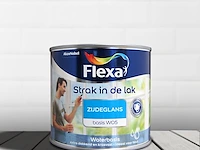 7x strak in de lak acryl zijdeglans - 500 ml, flexa, wit