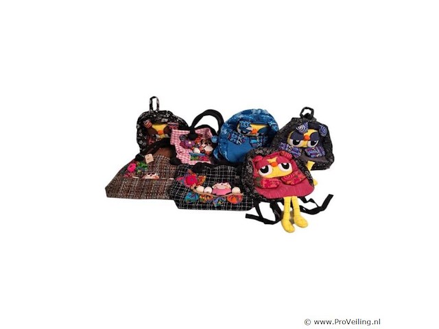 7x tas diverse prints - afbeelding 1 van  1