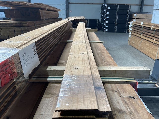 7x thermo vuren channelsiding, 20x140mm, lengte 300cm - afbeelding 1 van  3