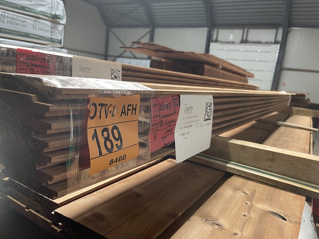 7x thermo vuren channelsiding, 20x140mm, lengte 300cm - afbeelding 2 van  3