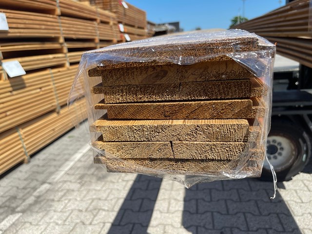 7x thermo vuren wisselsponning, 20x190mm, lengte 510cm - afbeelding 3 van  3
