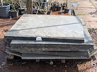 7x tuintegel ca. 100x100x4 cm - afbeelding 1 van  5