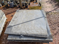 7x tuintegel ca. 100x100x4 cm - afbeelding 3 van  5