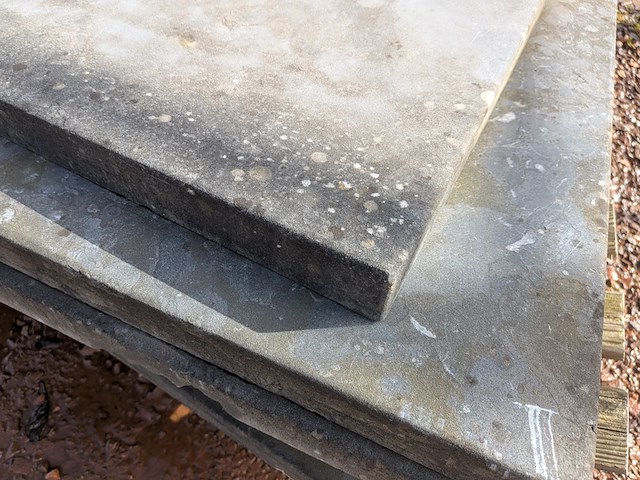 7x tuintegel ca. 100x100x4 cm - afbeelding 4 van  5