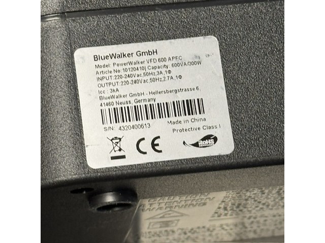 7x ups stekkerblok, bluewalker, powerwalker - afbeelding 5 van  5