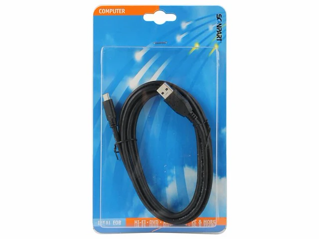 7x usb c kabel 2 meter, scanpart - afbeelding 1 van  2