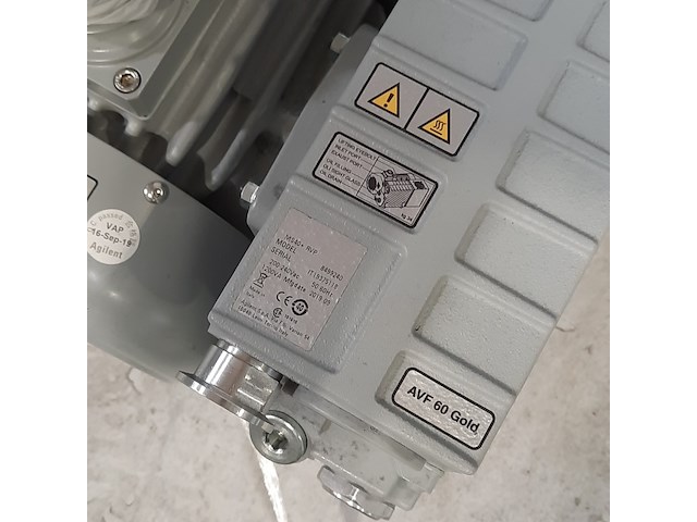 7x vacuümpomp , agilent technologies , ms40+ - afbeelding 14 van  15