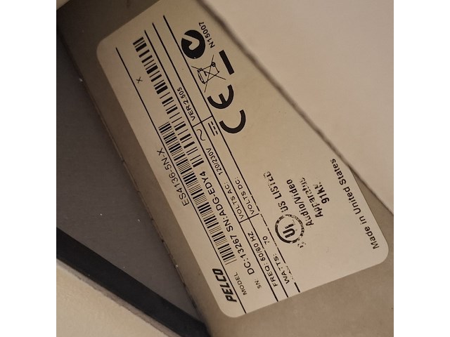 7x veiligheids camera's, pelco - afbeelding 7 van  11