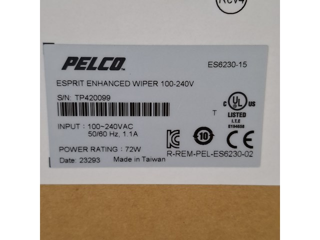 7x veiligheids camera's, pelco - afbeelding 8 van  11