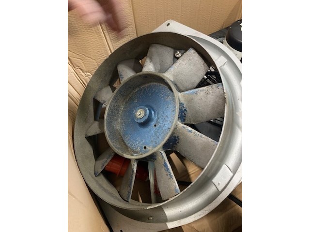 7x ventilatoren krachtstroom itho, 4t40, zwart-grijs, bouwjaar 2018 - afbeelding 2 van  4