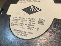 7x ventilatoren krachtstroom itho, 4t40, zwart-grijs, bouwjaar 2018 - afbeelding 4 van  4