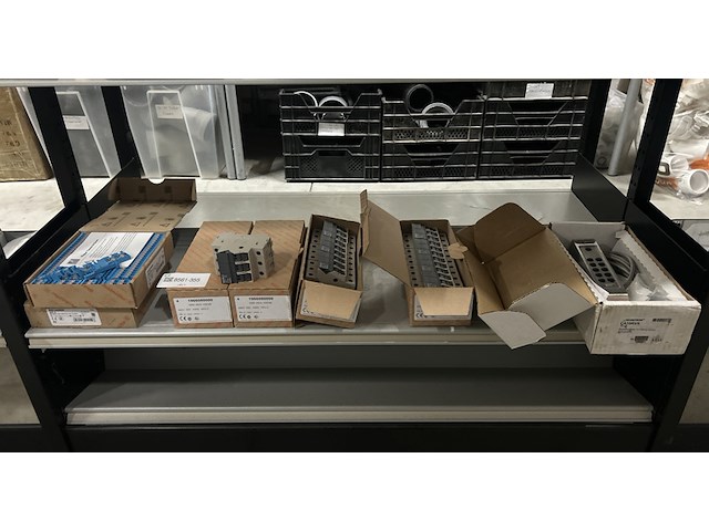 7x verpakking installatiemateriaal/bouwmaterialen w.o. weidmuller - afbeelding 1 van  5