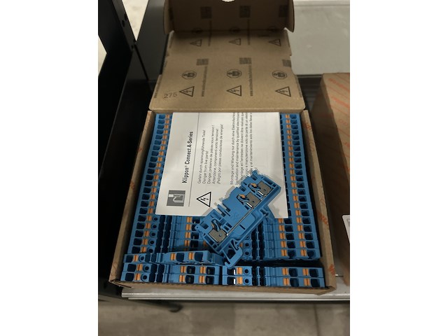 7x verpakking installatiemateriaal/bouwmaterialen w.o. weidmuller - afbeelding 4 van  5