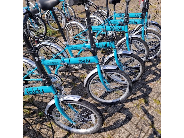 7x vouwfiets, london foldy - afbeelding 6 van  17