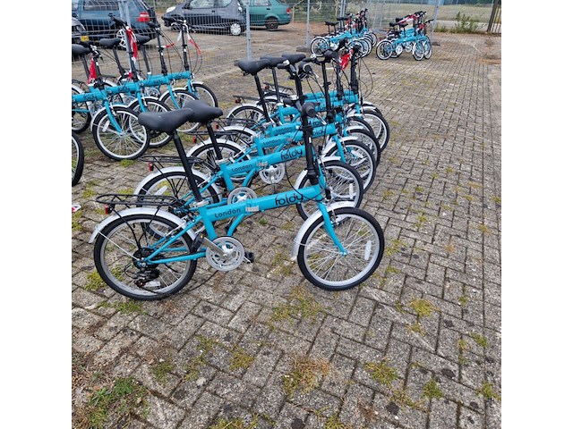 7x vouwfiets, london foldy - afbeelding 1 van  17