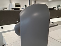 7x wandcloset met zitting en deksel xenz, gio, antraciet mat - afbeelding 3 van  7