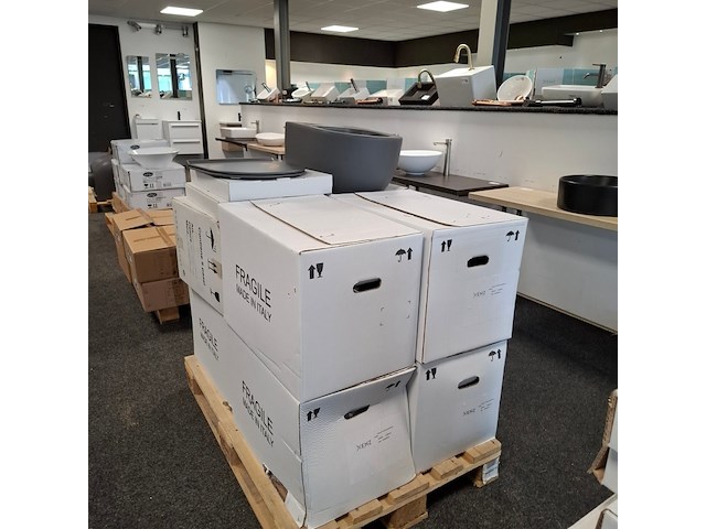 7x wandcloset met zitting en deksel xenz, gio, antraciet mat - afbeelding 6 van  7