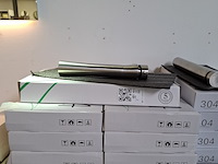 7x waskomkraan, hoog model, rvs geborsteld - afbeelding 3 van  5