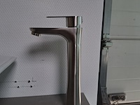 7x waskomkraan, hoog model, rvs geborsteld - afbeelding 5 van  5